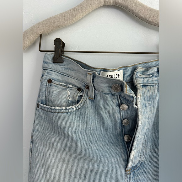 Agolde Riley High Rise Cropped Jean size 26 - Picture 2 of 2